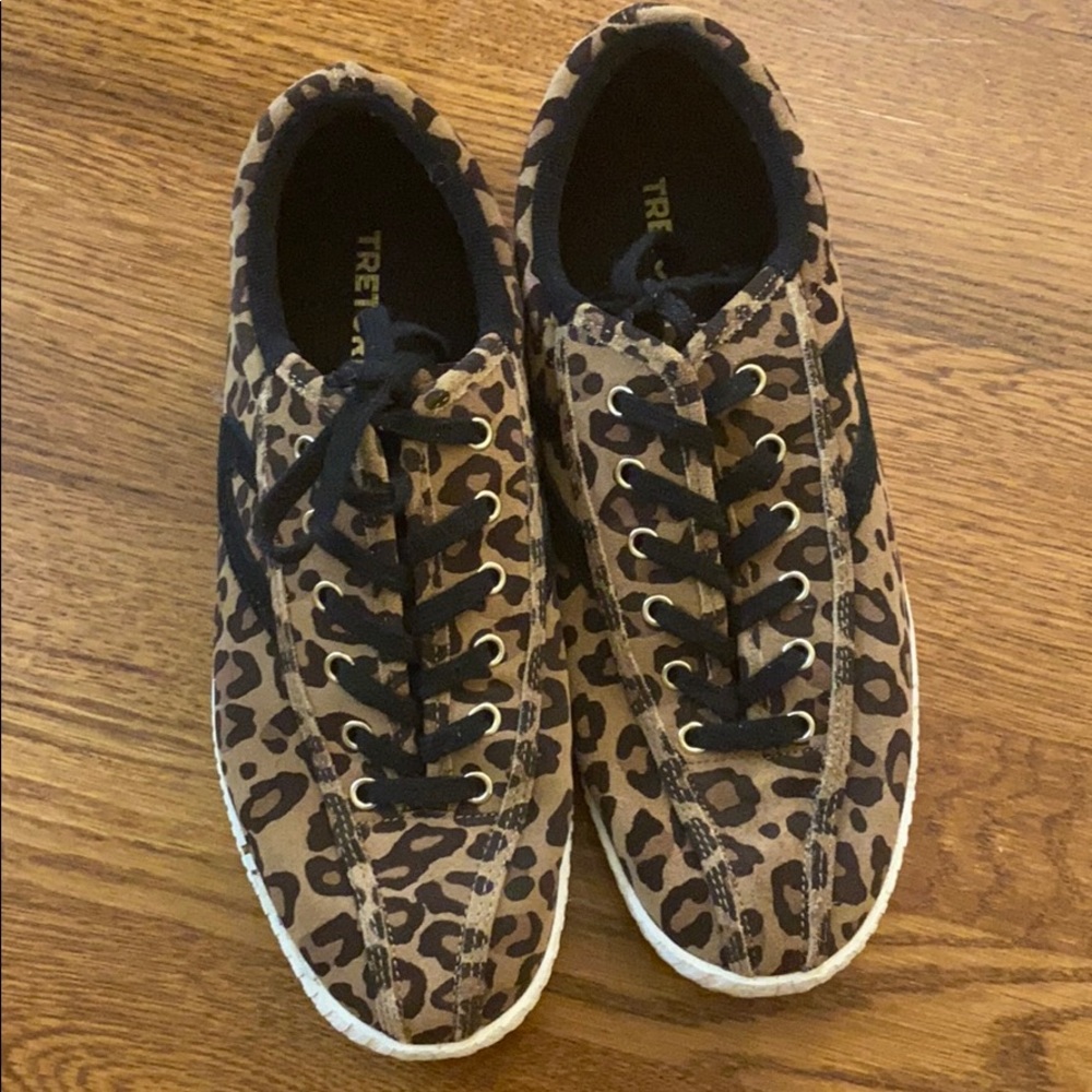 Tretorn Nylite 2 Plus Sneakers Leopard Size 9